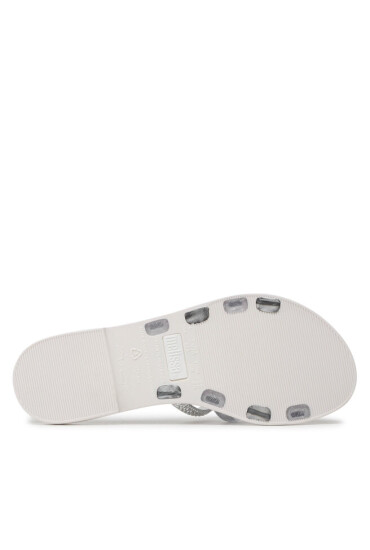 Melissa Чехли Shiny Ad 33429 White/Silver 50554 - Mera.bg