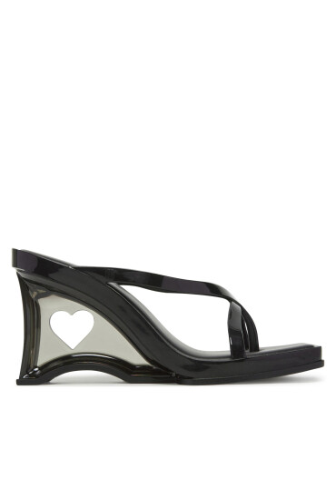 Melissa Джапанки Glass Heel Ad 35801 Черен - Mera.bg