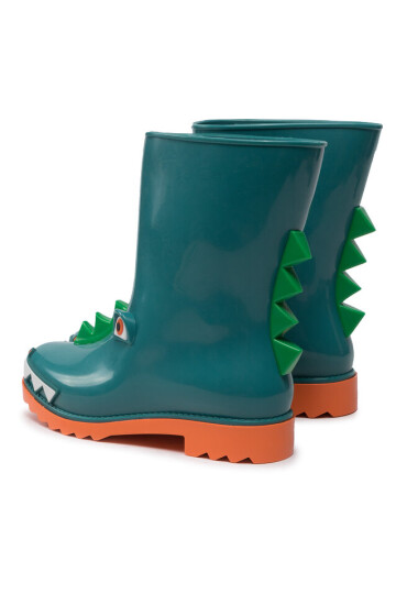 Melissa Гумени ботуши Mini Rain Boot + Fabul 33677 Зелен - Mera.bg