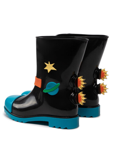 Melissa Гумени ботуши Mini Rain Boot + Fabula 33677 Черен - Mera.bg