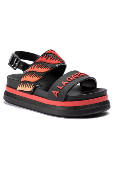 Melissa Сандали Cosmic Sandal II + A L 32514 Black/Red 50965 - Mera.bg