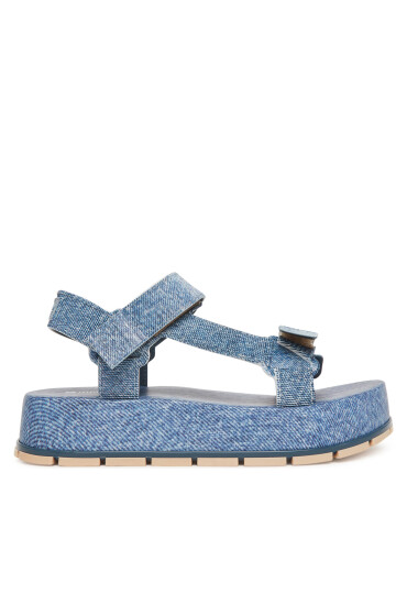 Melissa Сандали Flowing Platform Denim Ad M 36132 Син - Mera.bg