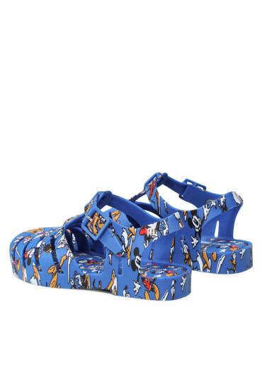 Melissa Сандали Mini Possession Print 33444 Син - Mera.bg