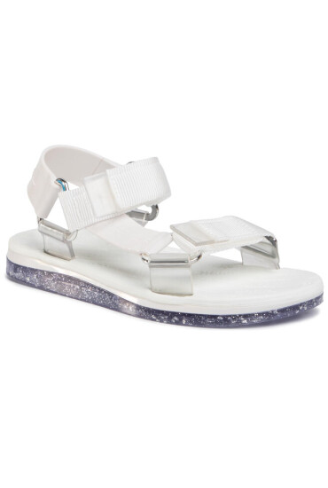 Melissa Сандали Papete + Rider Good Ti 32930 White/Clear 52063 - Mera.bg