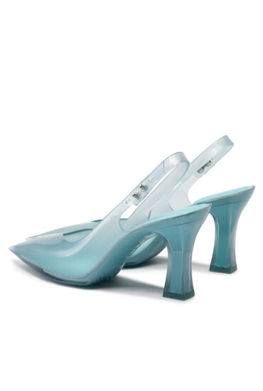 Melissa Сандали Slingback Heel + Larroude 33606 Син - Mera.bg