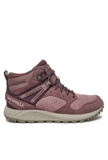 Merrell Туристически oбувки Wildwood Mid Ltr Wp J068104 Бордо - Mera.bg