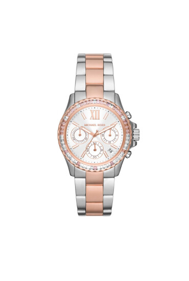 Michael Kors Часовник Everest MK7214 Silver/Rose Gold/Rose Gold - Mera.bg