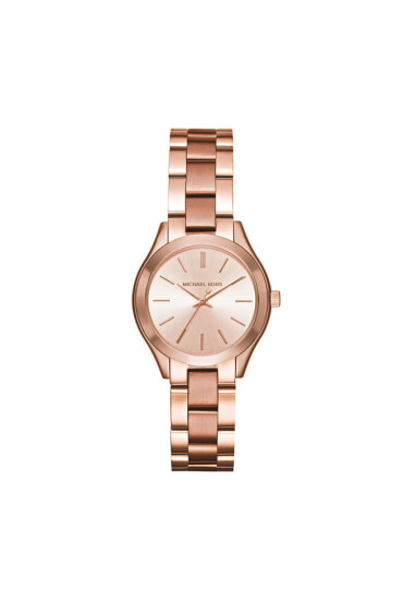 Michael Kors Часовник Mini Slim Runway MK3513 Rose Gold/Rose Gold - Mera.bg