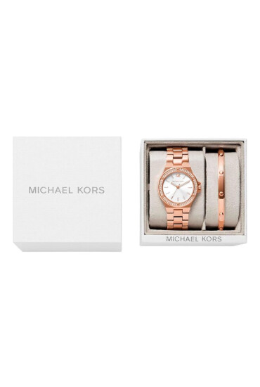 Michael Kors Часовник MK1073SET Розово злато - Mera.bg