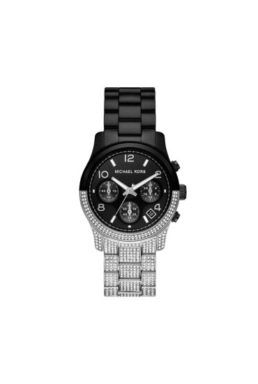 Michael Kors Часовник Runway MK7433 Black/Silver - Mera.bg