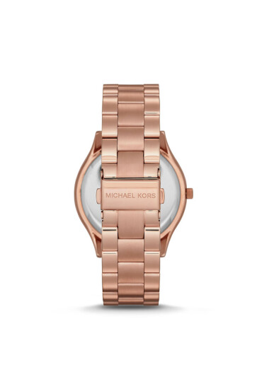 Michael Kors Часовник Slim Runway MK3197 Rose Gold/Rose Gold - Mera.bg