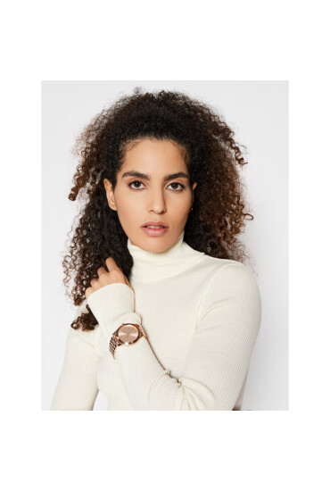 Michael Kors Часовник Slim Runway MK3197 Rose Gold/Rose Gold - Mera.bg