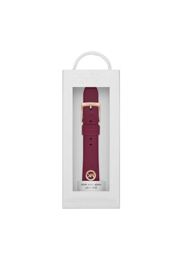 Michael Kors Допълнителна каишка за часовник MKS8043 Burgundy - Mera.bg