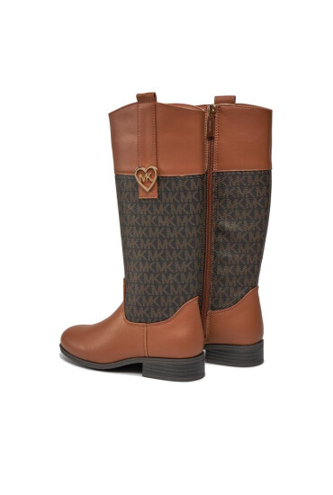 MICHAEL KORS KIDS Ботуши Finley Heart MK100757 Кафяв - Mera.bg