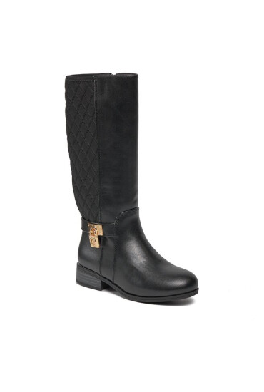 MICHAEL KORS KIDS Ботуши Finley Lock MK100758 Черен - Mera.bg