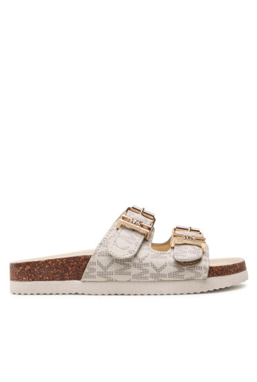 MICHAEL KORS KIDS Чехли Lorek Monogram MK100420 Vanilla - Mera.bg