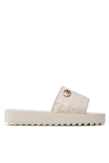 MICHAEL KORS KIDS Чехли Stelo MK100649C Oatmeal - Mera.bg