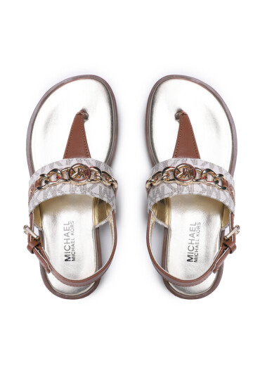 MICHAEL KORS KIDS Сандали Brandy Roxanne MK100680C Vanilla/Luggage - Mera.bg
