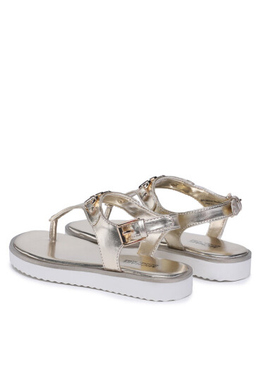 MICHAEL KORS KIDS Сандали Brandy Vaila MK100650C Pale Gold - Mera.bg