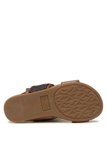 MICHAEL KORS KIDS Сандали Sydney Kenzie MK100632 Brown/Luggage - Mera.bg