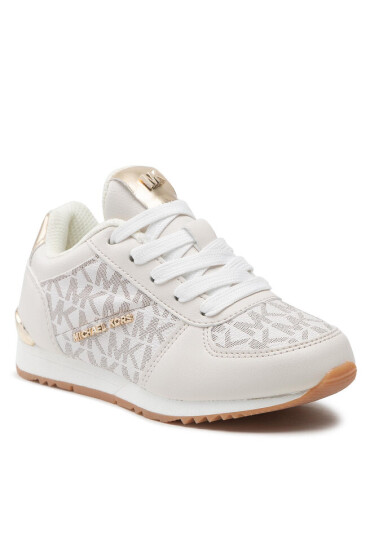 MICHAEL KORS KIDS Сникърси Allie Jogger MK100540C Vanilla/Gold - Mera.bg