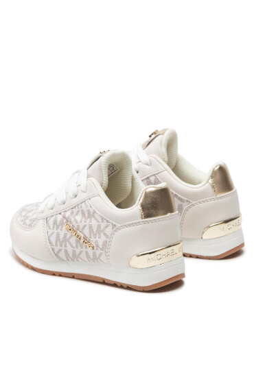 MICHAEL KORS KIDS Сникърси Allie Jogger MK100540C Vanilla/Gold - Mera.bg