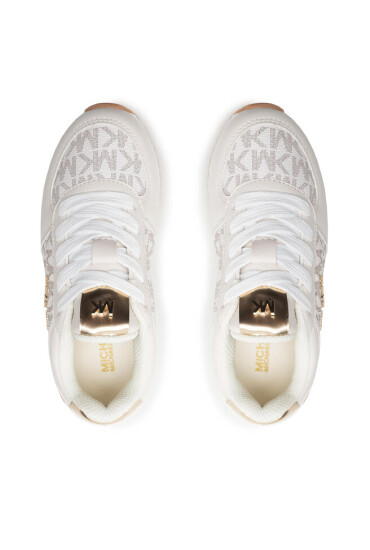 MICHAEL KORS KIDS Сникърси Allie Jogger MK100540C Vanilla/Gold - Mera.bg