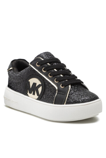 MICHAEL KORS KIDS Сникърси MICHAEL Michael Kors Jordana Poppy MK100471 Black/Gold - Mera.bg