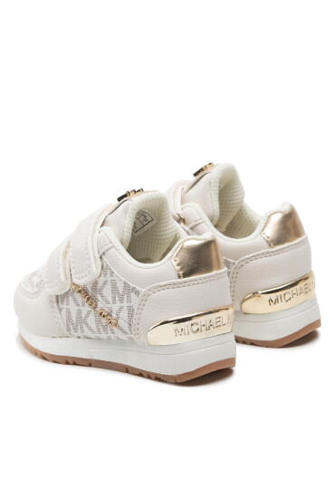 MICHAEL KORS KIDS Сникърси Allie Jogger MK100539 Vanilla/Gold - Mera.bg