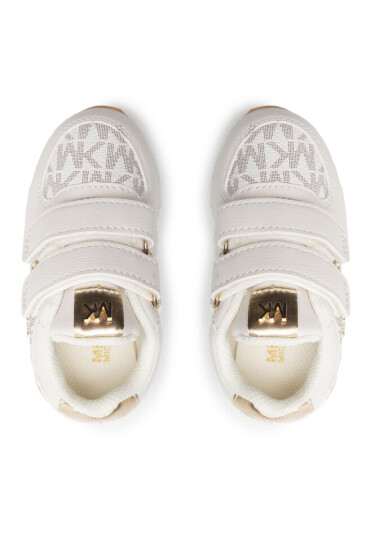 MICHAEL KORS KIDS Сникърси Allie Jogger MK100539 Vanilla/Gold - Mera.bg