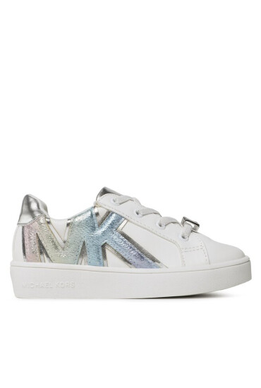 MICHAEL KORS KIDS Сникърси Jem Airin MK100706T White/Watercolor - Mera.bg
