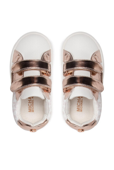 MICHAEL KORS KIDS Сникърси Jem Selene H&L MK100552 Rose Gold/White - Mera.bg