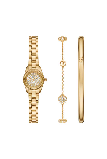Michael Kors Комплект часовник и гривна Lexington Set MK4944SET Златист - Mera.bg