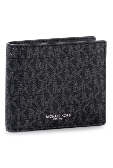 Michael Kors Портфейл Greyson 39F9LGYF3B Черен - Mera.bg