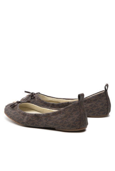 MICHAEL Michael Kors Балеринки Juliette Flat 40S2JTFP1B Brown - Mera.bg