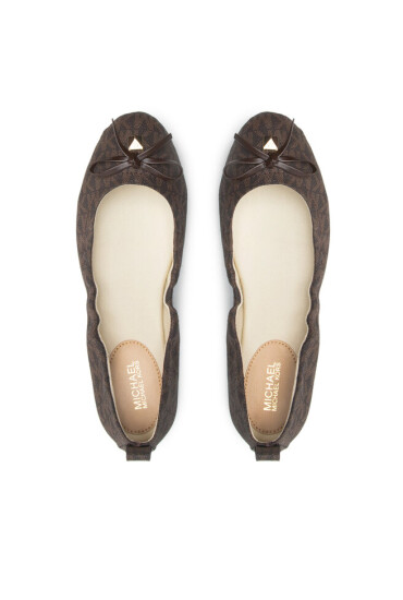 MICHAEL Michael Kors Балеринки Juliette Flat 40S2JTFP1B Brown - Mera.bg