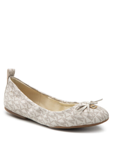 MICHAEL Michael Kors Балеринки Juliette Flat 40S2JTFP1B Vanilla - Mera.bg