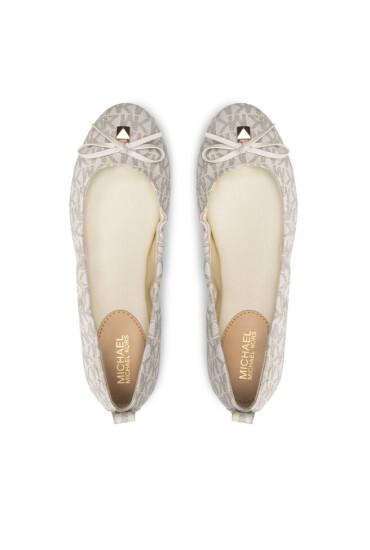 MICHAEL Michael Kors Балеринки Juliette Flat 40S2JTFP1B Vanilla - Mera.bg