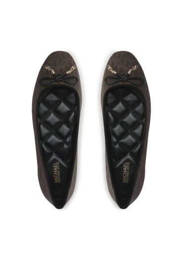 MICHAEL Michael Kors Балеринки Nori Flat 40F3NRFP1B Brown - Mera.bg
