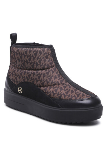 MICHAEL Michael Kors Боти Emmet Quilted Bootie 43F2EMFE5Y Brown - Mera.bg