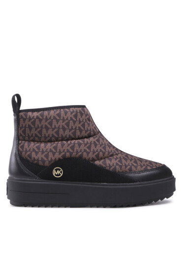 MICHAEL Michael Kors Боти Emmet Quilted Bootie 43F2EMFE5Y Brown - Mera.bg