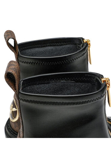 MICHAEL Michael Kors Боти Cyrus Zip Bootie 40F2CYME6L Blk/Brown - Mera.bg