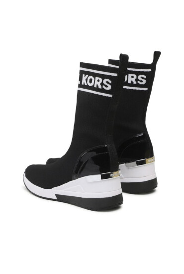 MICHAEL Michael Kors Боти Skyler Tall Bootie 43F2SKFE5D Blk/Opticwht - Mera.bg