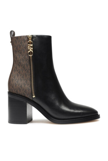 MICHAEL Michael Kors Боти Regan Mid Bootie 40F3RGME8L Blk/Brown - Mera.bg