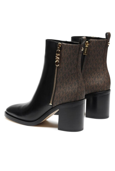 MICHAEL Michael Kors Боти Regan Mid Bootie 40F3RGME8L Blk/Brown - Mera.bg