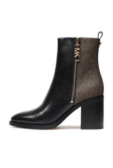 MICHAEL Michael Kors Боти Regan Mid Bootie 40F3RGME8L Blk/Brown - Mera.bg
