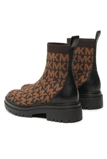 MICHAEL Michael Kors Боти Comet Lug Bootie 40F2CMFE5Y Blk/Brown - Mera.bg