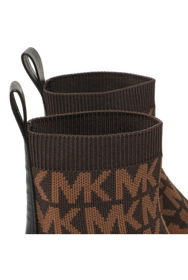 MICHAEL Michael Kors Боти Comet Lug Bootie 40F2CMFE5Y Blk/Brown - Mera.bg
