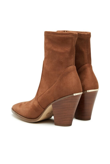 MICHAEL Michael Kors Боти Dover Heeled Bootie 40F3DOHE5S Luggage - Mera.bg
