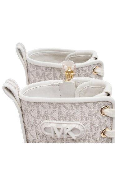 MICHAEL Michael Kors Боти Hanley Bottie Mk Sig Semi Lux 40F3HYME5B Екрю - Mera.bg